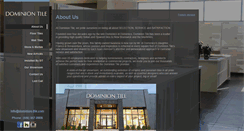 Desktop Screenshot of dominion-tile.com
